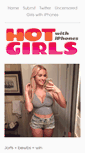 Mobile Screenshot of hotgirlswithiphones.com